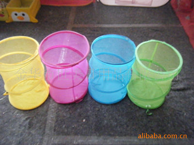 廠家直銷！小號(hào)彩網(wǎng)儲(chǔ)物桶/臟衣桶/雜物桶庫存現(xiàn)貨，數(shù)量有限速搶購